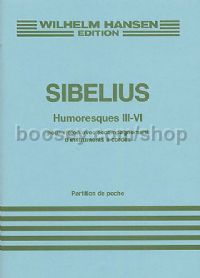 Humoresques Iii-vi Op. 89 (Miniature Score)