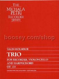 Trio Op. 133 Rec/cello/harpsichord