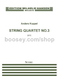 String Quartet No.3 (Score)