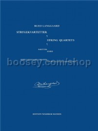 Strygekvartetter / String Quartets (Hardcover Score)