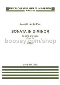 Sonata in D-minor for cello and piano Op. 5a