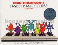 John Thompson's Easiest Piano Course Part 1 (Book & CD)