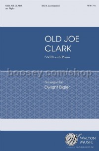 Old Joe Clark (SATB)