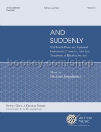 And Suddenly (SATB Set)