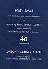 Songs From Elizabethan & Jacobean (40) Book 4 high