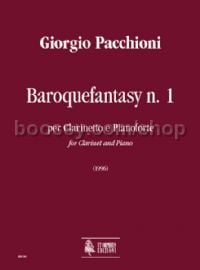 Baroque Fantasy No. 1 for Clarinet & Piano (1996) (score & parts)
