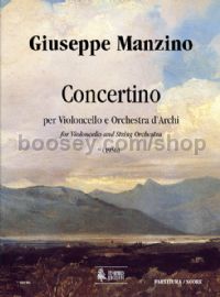 Concertino for Cello & String Orchestra (1956) (score)