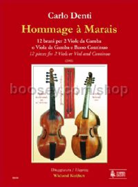 Hommage à Marais. 12 Pieces for 2 Viols or Viol & Continuo