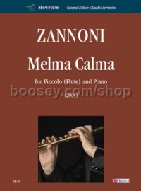 Melma Calma for Piccolo (Flute) & Piano (2005) (score & parts)