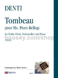 Tombeau pour Ms. Piero Bellugi for Flute & Piano (2012) (score & parts)