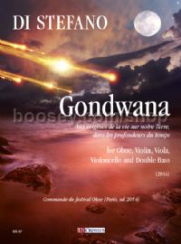 Gondwana - oboe, violin, viola, cello & double bass (score & parts)