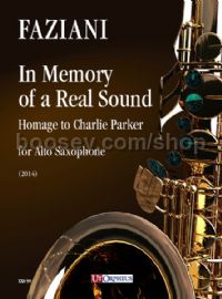 In Memory of a Real Sound (Homage to Charlie Parker) - alto saxophone
