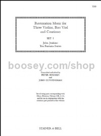 Restoration Music for Three Violins: String Parts Set 1