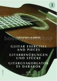 Guitar Exercises and Pieces, Vol. 3 for guitar solo
