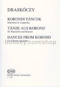 Dances from Korond - clarinet & piano