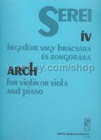 Arch for violin or viola & piano