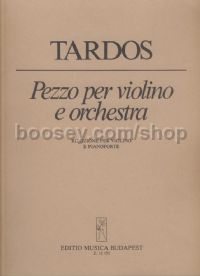 Pezzo - violin & piano reduction