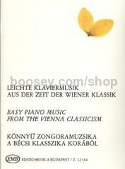 Easy Piano Music from the Vienna Classicism for piano solo