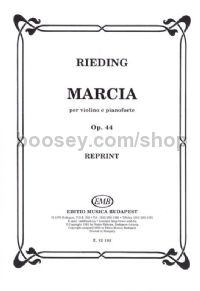 Marcia, op. 44 - violin & piano