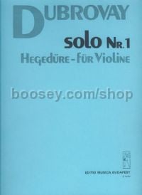 Solo No. 1 - violin solo