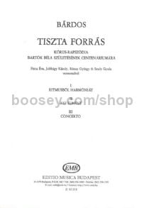 Tiszta forras - mixed voices