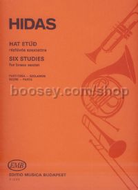 Six Studies for Brass Sextet - brass sextet (score & parts)