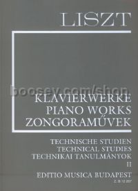 Technical Studies Vol. II (Suppl. 2) for piano solo