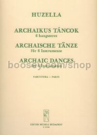 Archaic Dances - 6 instruments (score & parts)