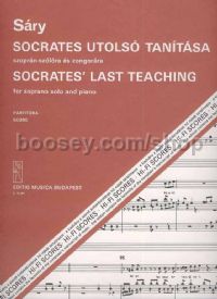 Socrates utolsó tanítása - soprano & piano