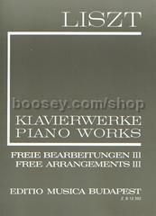Free Arrangements III (II/3) for piano solo