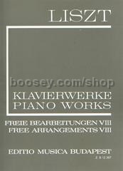 Free Arrangements VIII (II/8) for piano solo