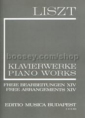 Free Arrangements XIV (II/14) for piano solo