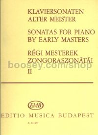 Sonatas for Piano by Early Masters, Vol. 2 for piano solo