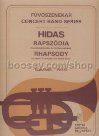 Rhapsody - bass trombone & wind band (set of parts)