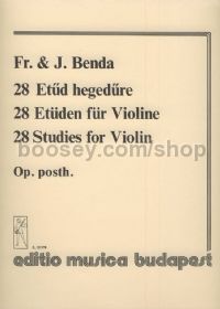 28 Studies Op. post. - violin solo