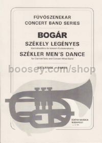 Székler Men's Dance - clarinet & concert band (set of parts)
