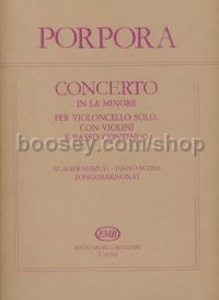 Concerto in A minor - cello & piano