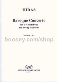 Baroque Concerto - alto trombone & piano