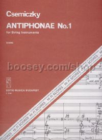 Antiphonae No. 1 - string instruments (score)