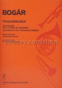 Paganiniana - brass quintet (score & parts)