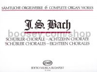 Complete Organ Works Vol. 6: Schübler Chorales - 18 Chorales - organ