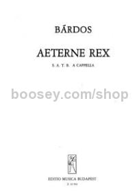 Aeterne Rex - SATB