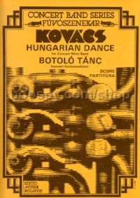 Hungarian Dance Botoló for concert wind band (score)