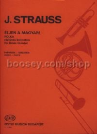 Éljen a magyar! for brass quintet (score & parts)