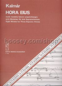 Hora eius - 3 sopranos (score)