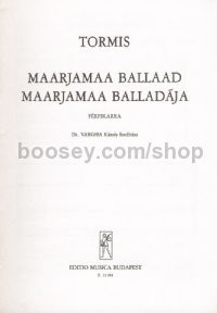 Maarjamaa balladája - TTBB
