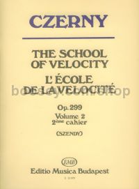 The School of Velocity, Vol. 2, op. 299 - piano solo