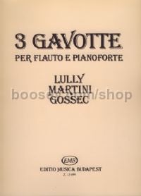 3 Gavotte for flute & piano