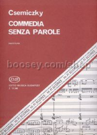 Commedia senza parole - chamber ensemble (playing score)