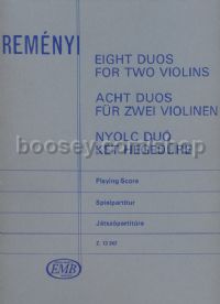 Eight Duos for 2 violins (playing score)